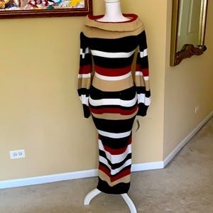 Long dress great for casual outings or office work